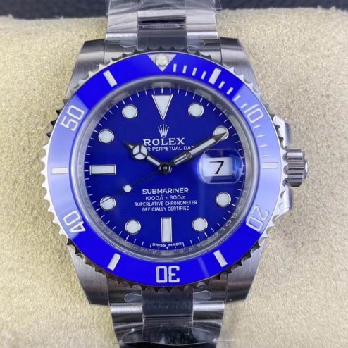 Rolex Submariner Date White Gold Men's Watch 116619LB-0001 SRS002