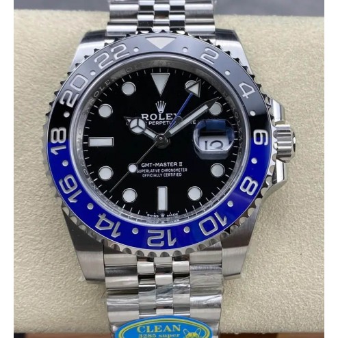 Rolex GMT-Master II Batman Oystersteel Men's Watch 126710BLNR-0002 SRGM015