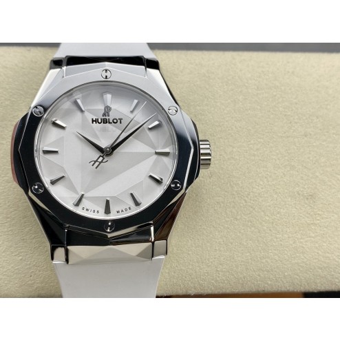 Hublot Replica With Swiss Movement. Hublot Classic Fusion – Orlinski White Dial