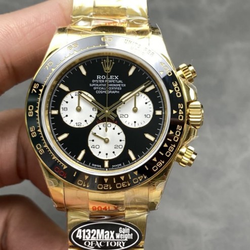 ROLEX COSMOGRAPH DAYTONA 40MM SPECIAL EDITION "LE MANS" YELLOW GOLD CERAMIC 126528LN 2025 SRDT127