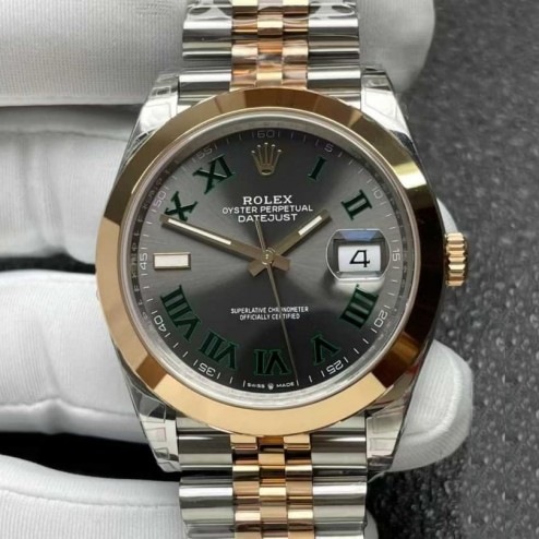 Rolex Datejust 41mm Yellow Gold and Steel 126303 GRO RDJ3001