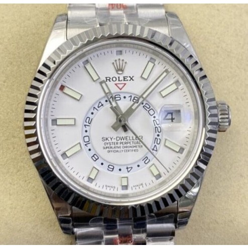 ROLEX  Sky-Dweller White Dial Men's Watch M326934-0002 SRSK002