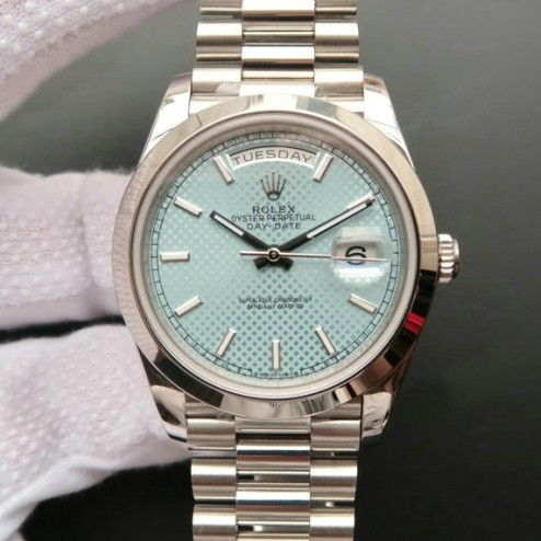 New Best Swiss Made Rolex Day-Date II 228239 Blue HoneyComb Dial 1:1 Mirror Quality SRDD125