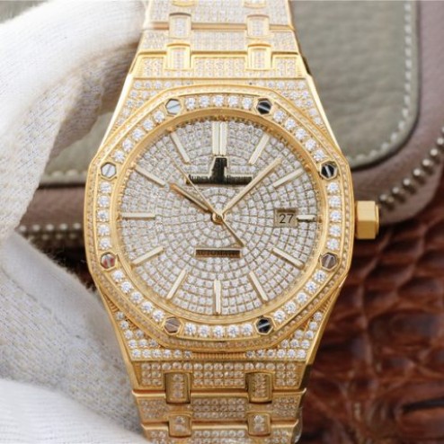 New Swiss Automatic Audemars Piguet Royal Oak 15502 1:1 Best Clone Watch 41MM SAP0022