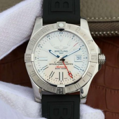 43MM Swiss Made Automatic New Breitling Avenger II GMT Best Replica Watch SBRE0043