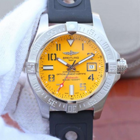 45MM Swiss Made Automatic New Breitling Avenger II Seawolf Best Replica Watch SBRE0044