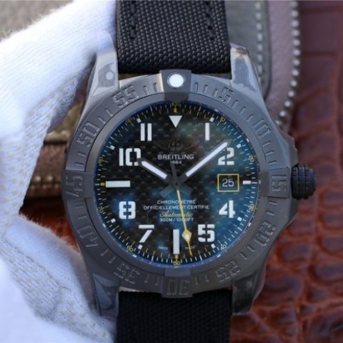 45MM Swiss Made Automatic New Breitling Avenger Blackbird Best Replica Watch SBRE0045