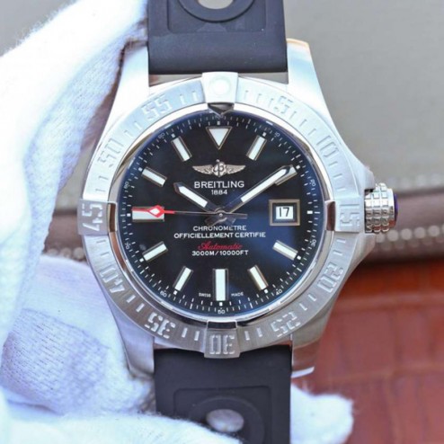 45MM Swiss Made Automatic New Breitling Avenger II Seawolf Best Replica Watch SBRE0047