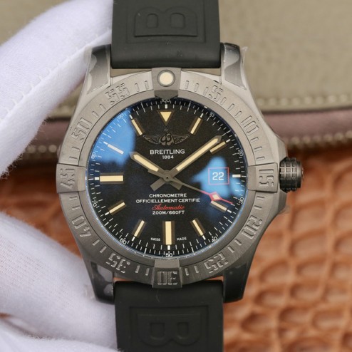 44MM Swiss Made Automatic New Breitling Avenger Blackbird Best Replica Watch SBRE0051