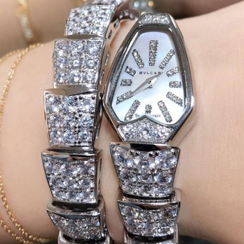 26MM Swiss Made Quartz New Bvlgari SERPENTI Ladies Best Clone Watch SBV0002