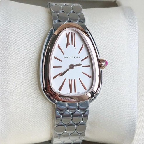 33MM Swiss Made Quartz New Bvlgari Serpenti Seduttori Ladies Best Clone Watch SBV0005
