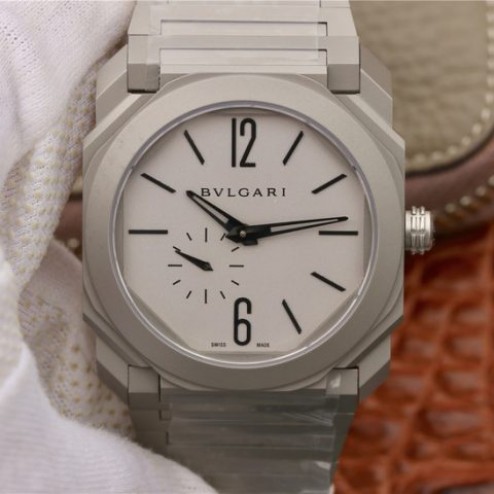 41MM Swiss Made Automatic New Bvlgari OCTO Best Clone Titanium Watch SBV0026