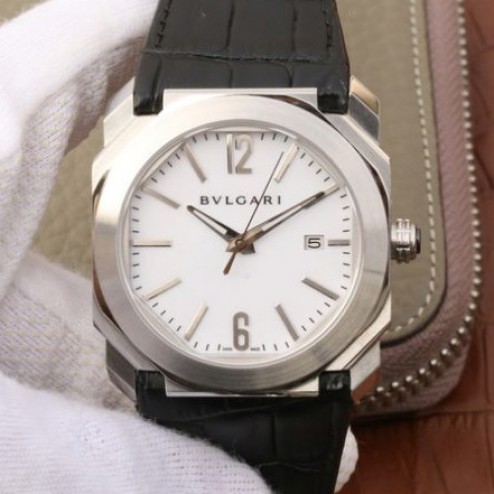 41MM Swiss Made Automatic New Bvlgari OCTO Best Clone Titanium Watch SBV0033