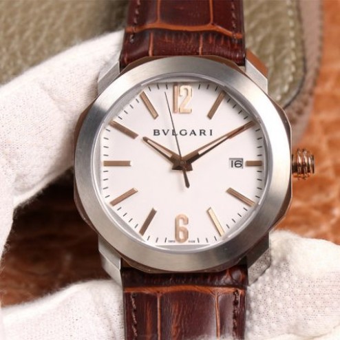 41MM Swiss Made Automatic New Bvlgari OCTO Best Clone Titanium Watch SBV0034