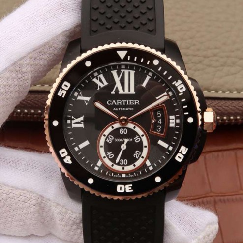 New Swiss Made Automatic CALIBRE DE Cartier W2CA0004 1:1 Best Replica Watch 42MM SCA0020