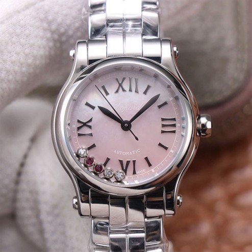 30MM Swiss Made Automatic New Version Happy Diamonds Watch SCH0003