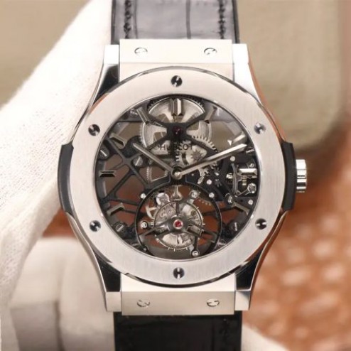 42MM Swiss Made Automatic New Version Skeleton Hublot CLASSIC FUSION Best Clone Watch SHB0027