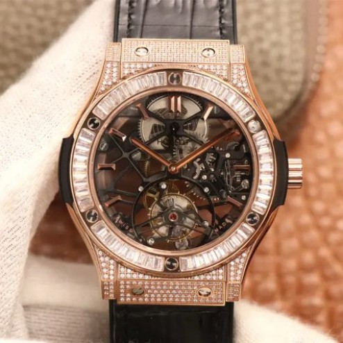 42MM Swiss Made Automatic New Version Skeleton Hublot CLASSIC FUSION Best Clone Watch SHB0029