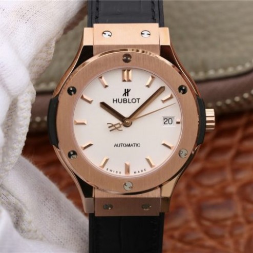45MM/42MM Swiss Made Automatic New Titanium Hublot CLASSIC FUSION Best Clone Watch SHB0036