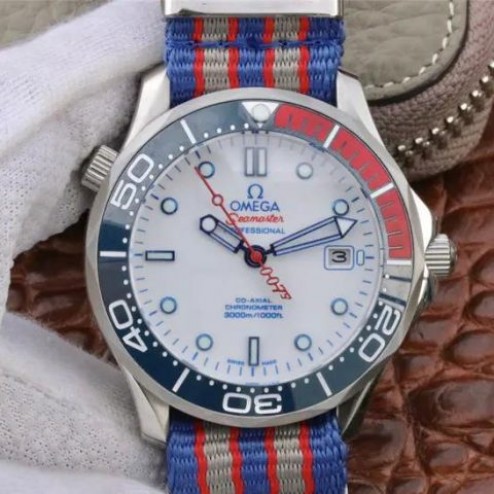 Best Replica 1:1 Swiss Automatic Omega Seamaster 007 Watch 41MM SOS0018