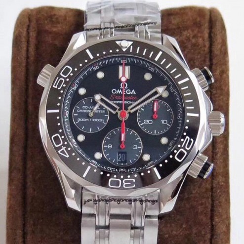 Best Replica 1:1 Swiss Automatic Omega Seamaster Chronograph Watch 44MM SOS0033