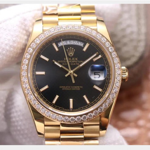 40MM Swiss Made Automatic New Version Rolex Day-Date Watch SR0074