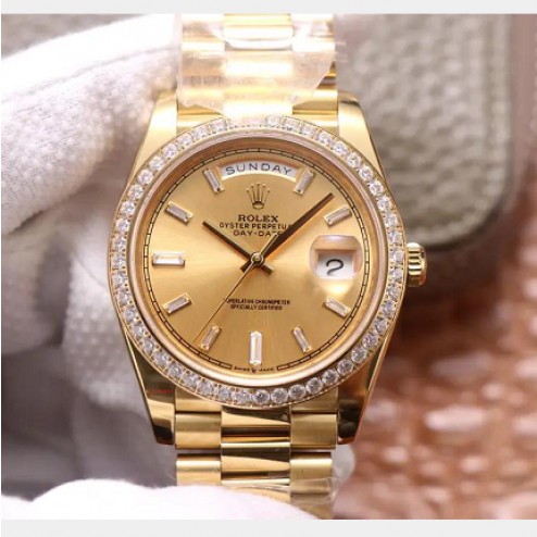 40MM Swiss Made Automatic New Version Rolex Day-Date Watch SR0077
