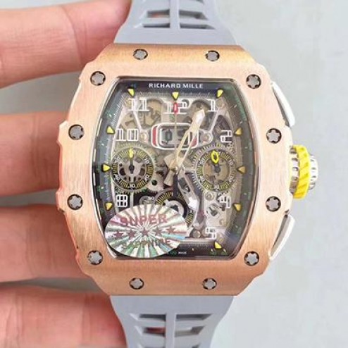 45MM Swiss Made Automatic New Richard Mille RM11-03 Best Replica Watch SRM0005