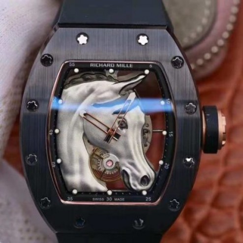 43MM Swiss Made Automatic New Richard Mille RM52-01 Best Replica Watch SRM0029