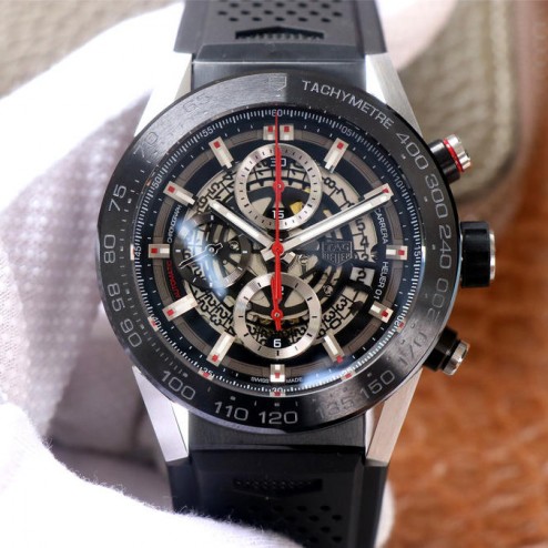 45MM Swiss Made Automatic New Version TAG Heuer Carrera Best Clone Watch STH0009