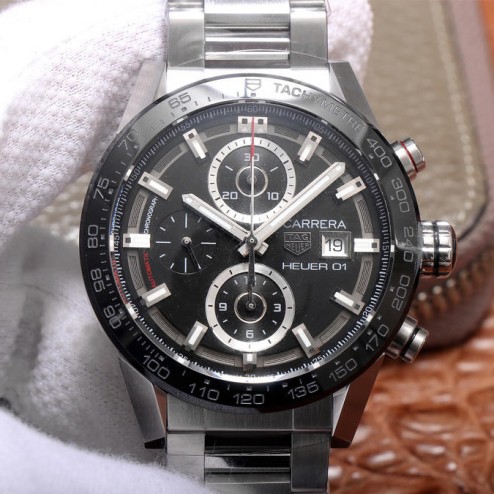 43MM Swiss Made Automatic New Version TAG Heuer Carrera Best Clone Watch STH0015