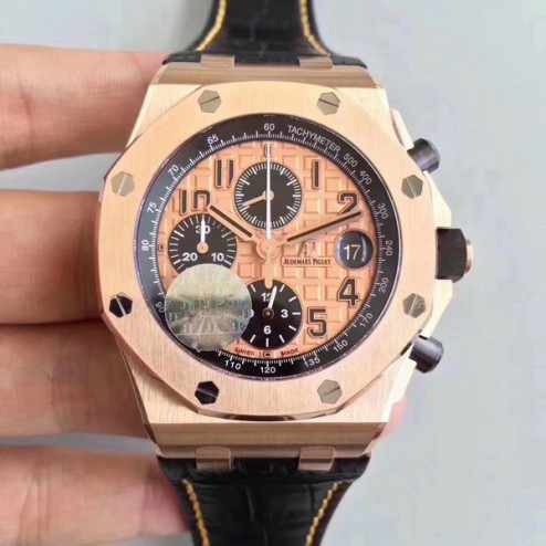 New 1:1 Mirror Replica Audemars Piguet Royal Oak Offshore AP26470st Rose Gold Genuine Swiss Made SAPO049  