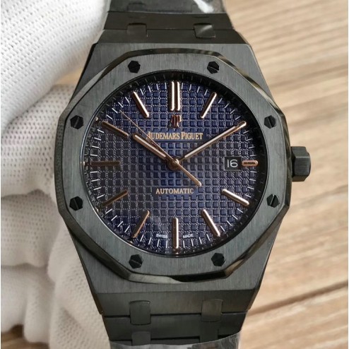 Audemars Piguet Royal Oak 15400 Dark Knight PVD Black Case Swiss Made 1:1 Mirror Replica SAPR115