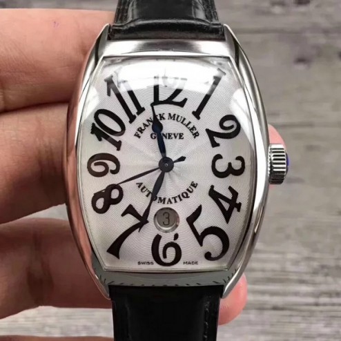 High End 1:1 Mirror Replica Franck Muller CASABLANCA Watch White Dial Swiss Made SFR054