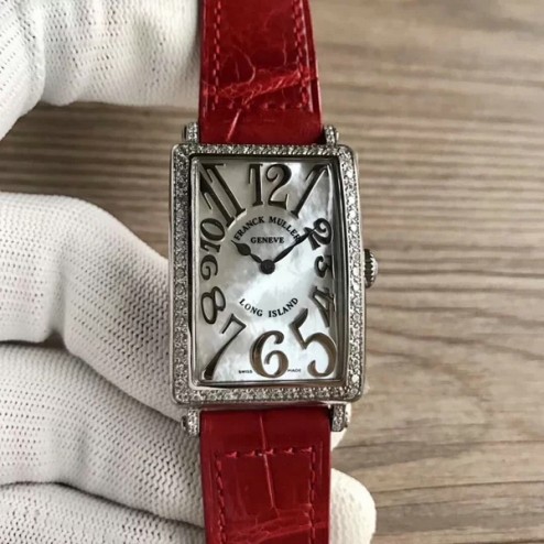 Replica Ladies Franck Muller LONG ISLAND Mother of Pearl Dial Swiss Made 1:1 Mirror SFR085