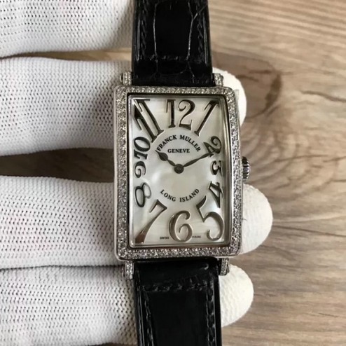 Replica Ladies Franck Muller LONG ISLAND Mother of Pearl Dial Swiss Made 1:1 Mirror SFR090
