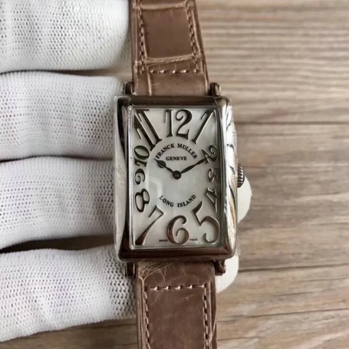 Replica Ladies Franck Muller LONG ISLAND Mother of Pearl Dial Swiss Made 1:1 Mirror SFR093