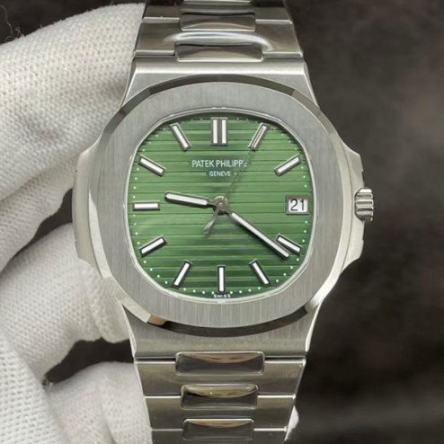 Best Replica Patek Philippe Nautilus with Swiss Movement Green Dial 40MM SPP1007
