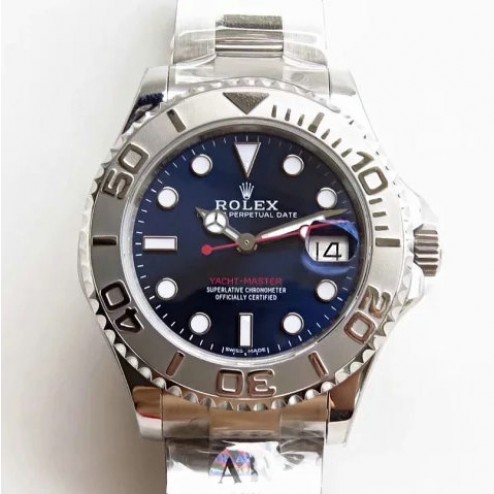 Swiss Made Replica Rolex Yacht-Master 116622 Blue Dial 1:1 Mirror Best Quality SRY006