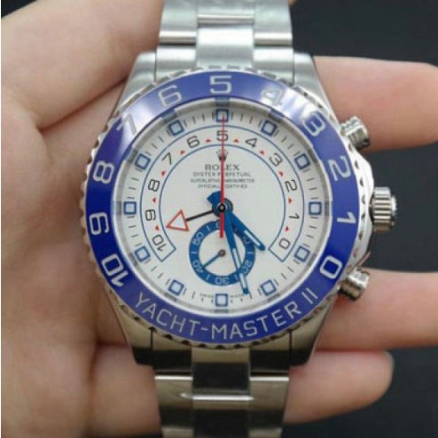 New Swiss Made Replica Rolex Yacht-Master II 116680-78210 Blue Bezel 1:1 Mirror Quality SRY017