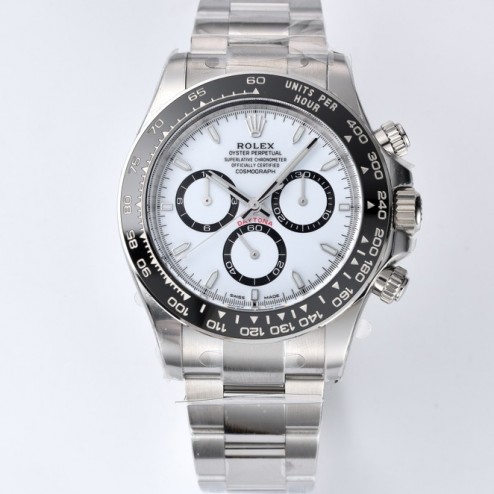 Super Clone Rolex Cosmograph Daytona Panda Dial Oyster Men's Watch 116500LN-0001 SRDT102