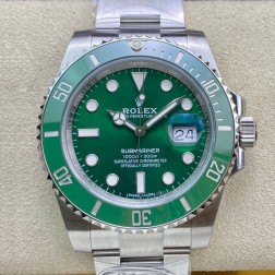 Swiss Made New Replica Rolex Submariner 116610LV-97200 Green Dial 1:1 Mirror SRS101