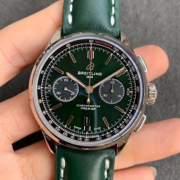 Super Clone Green Dial Breitling Chronometer Premier AB0118 42MM SBRE1001