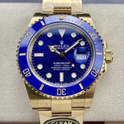 Rolex Submariner Date Solid 18k Yellow Gold Men's Watch 126618LB-0002 SRS105