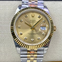 Rolex Datejust 41 Steel & Yellow Gold Men's Watch 126333-0012 SRDJ015 