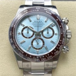 New 1:1 Rolex Cosmograph Daytona Platinum Diamonds Men's Watch 126506-0002 SRDT110