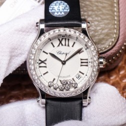 36MM Swiss Made Automatic New Version Happy Diamonds Watch SCH0014