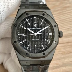 Audemars Piguet Royal Oak 15400 Dark Knight PVD Black Case Swiss Made 1:1 Mirror Replica SAPR114