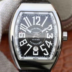 Best 1:1 Mirror Replica Franck Muller Vanguard Yachting Watch Black Dial Swiss Made SFR025