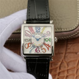 1:1 Mirror Replica Ladies Franck Muller Master Square Watch Colorful Dial Swiss Made SFR069